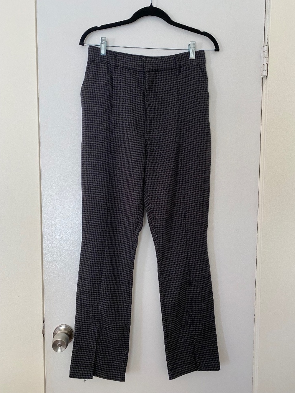 Abercrombie & Fitch NWT Split Hem Herringbone Pants